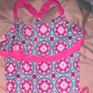 Justice swim suit in Excellent condition size 12
